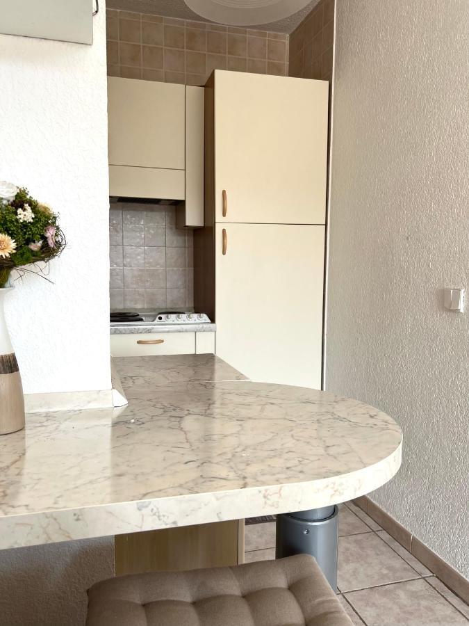 Coquet Appartement Avec Le Terrasse Sur Le Mer 罗克布吕讷-卡普马丹 外观 照片